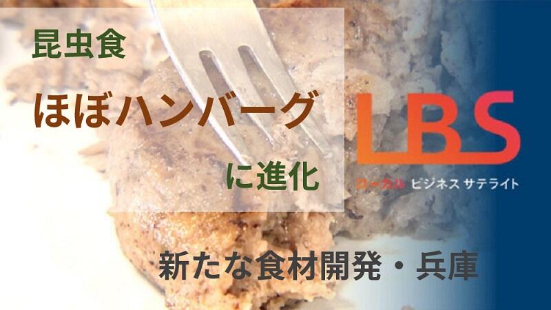 昆虫食、ほぼハンバーグに進化　新たな食材開発・兵庫