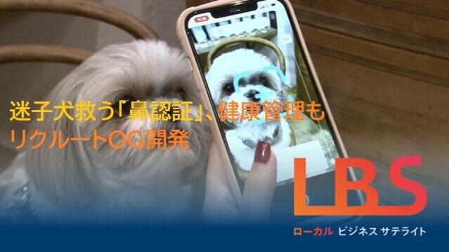 迷子犬救う「鼻認証」、健康管理も　リクルートOG開発
