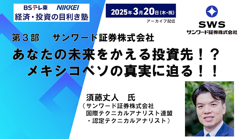 メキシコペソの真実に迫る（サンワード証券）